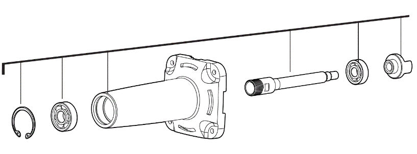 Spulensatz Fräsmaschine Ersatzteil
